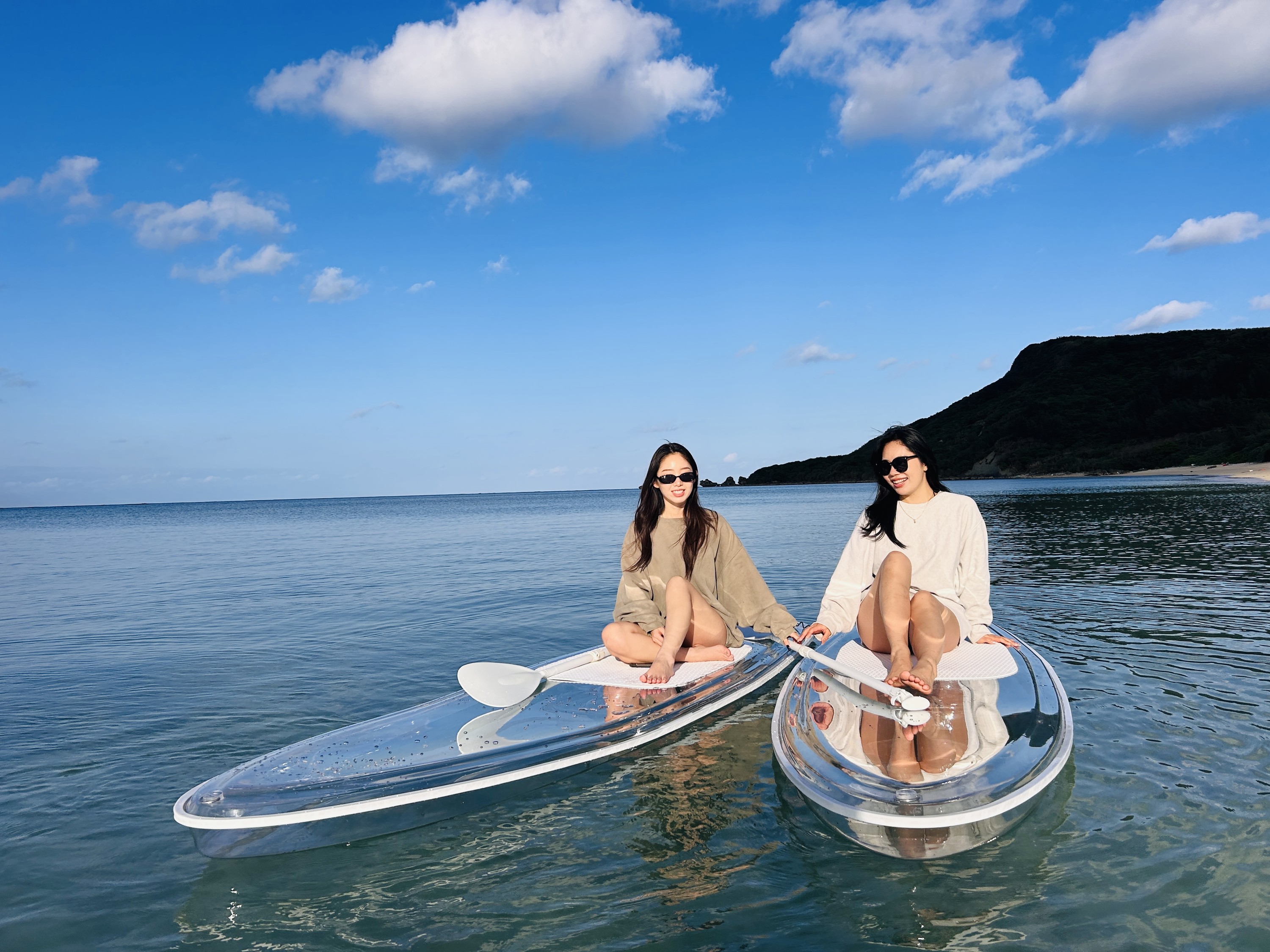 Miyakojima Clear SUP Experience (Approx. 1 hour / Spectacular Miyako Blue / Free Photos / Drone Photography Included)