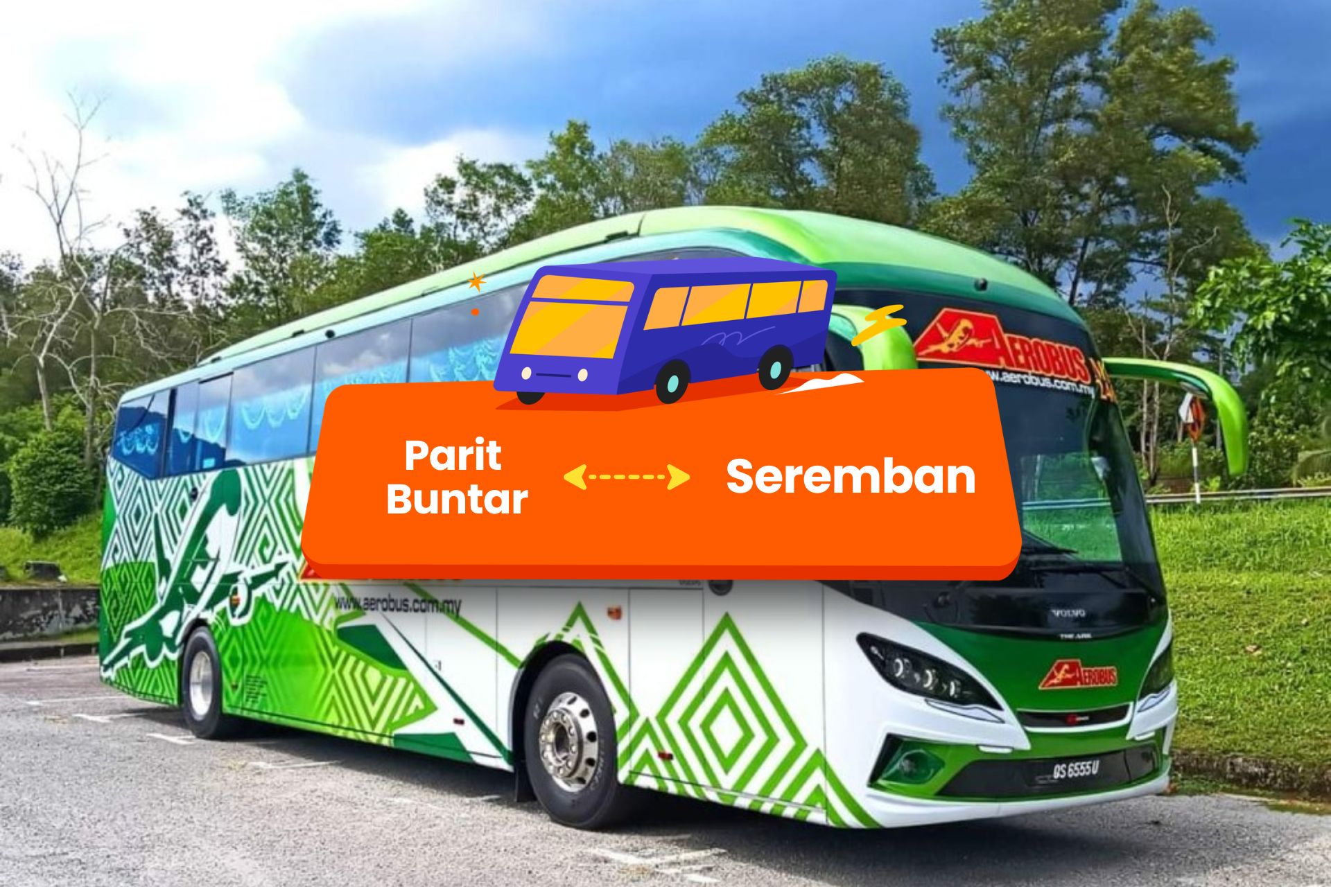Parit Buntar - Seremban Bus by Aerobus