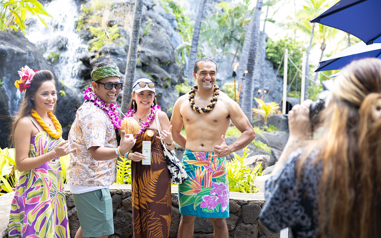 Enjoying incredible island villages, delicious luau, and spectacular cultural performances