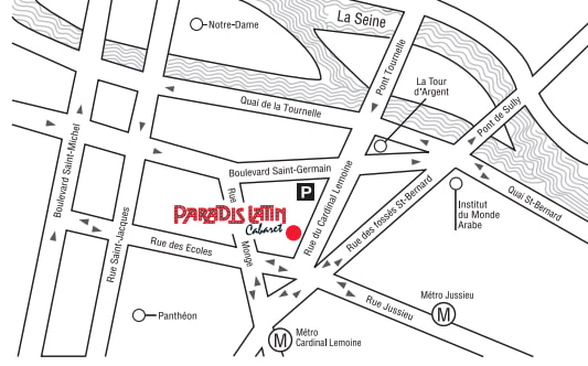 How to get to the Paradis Latin