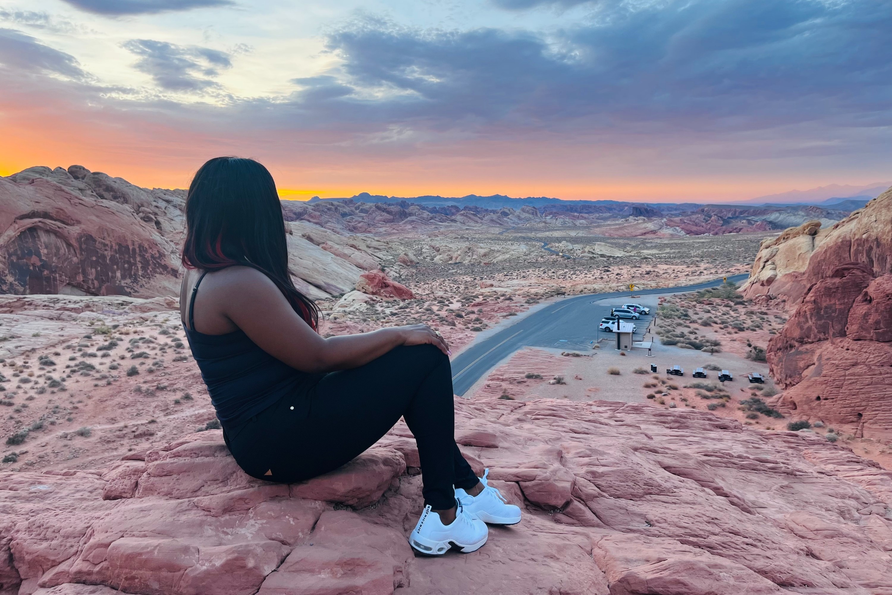 self portrait with view