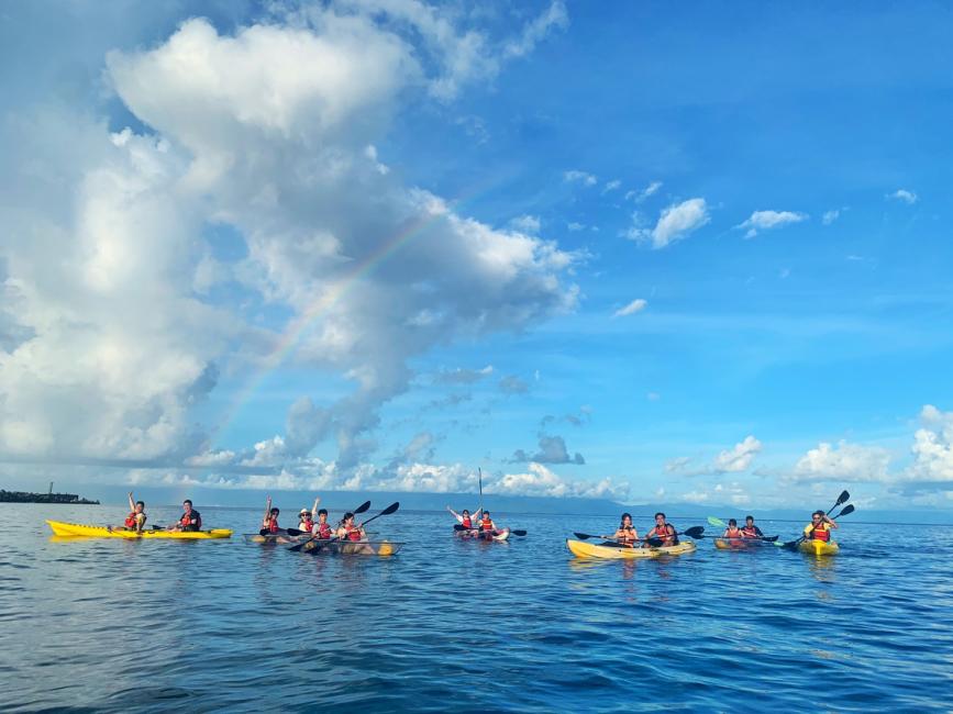 Transparent Canoe & Snorkeling in Xiaoliuqiu