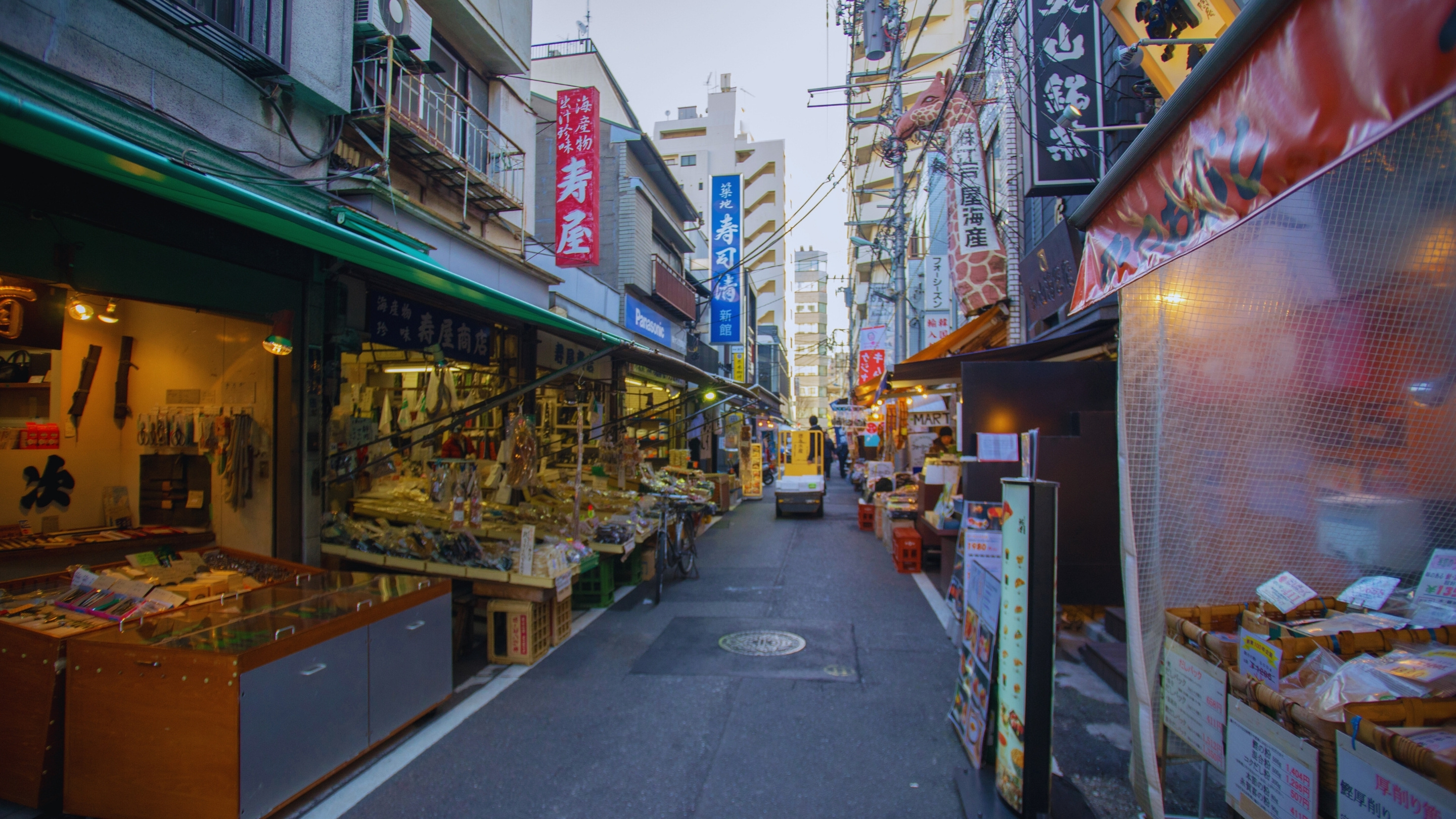 在築地場外市場體驗世界一流的魚市場！