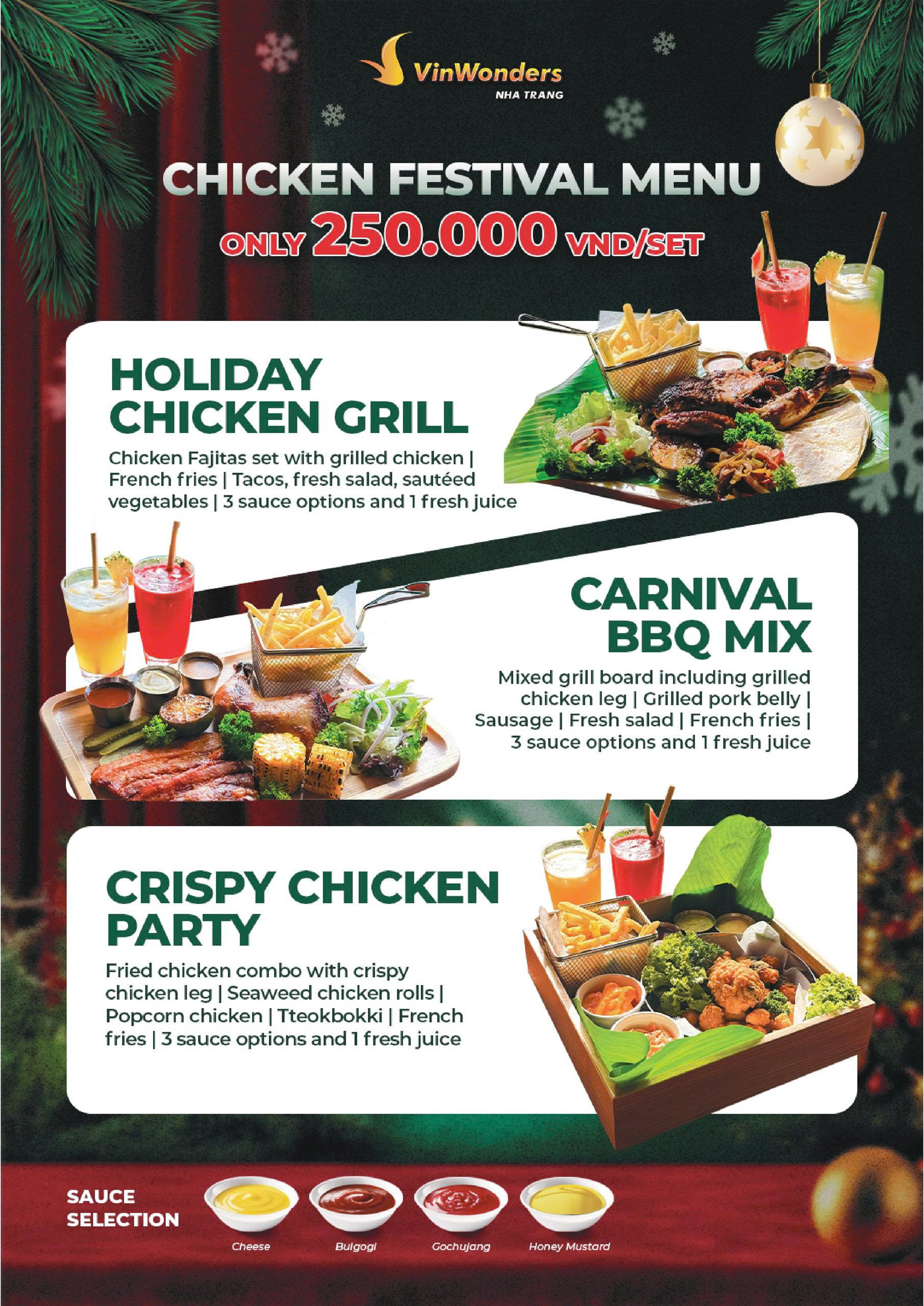Chicken Fest Set Menu