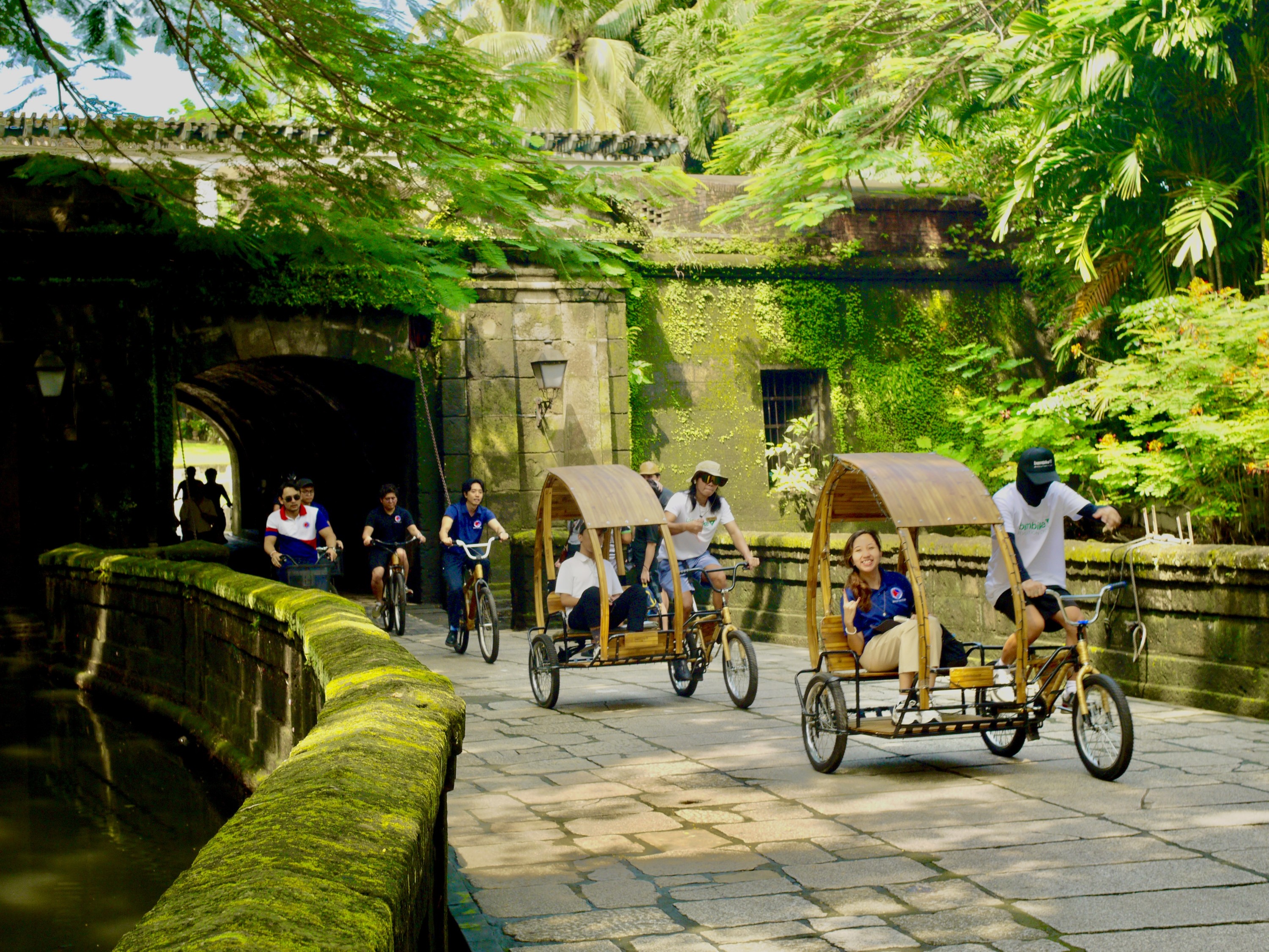 Intramuros Bamboo Pedicab Experience