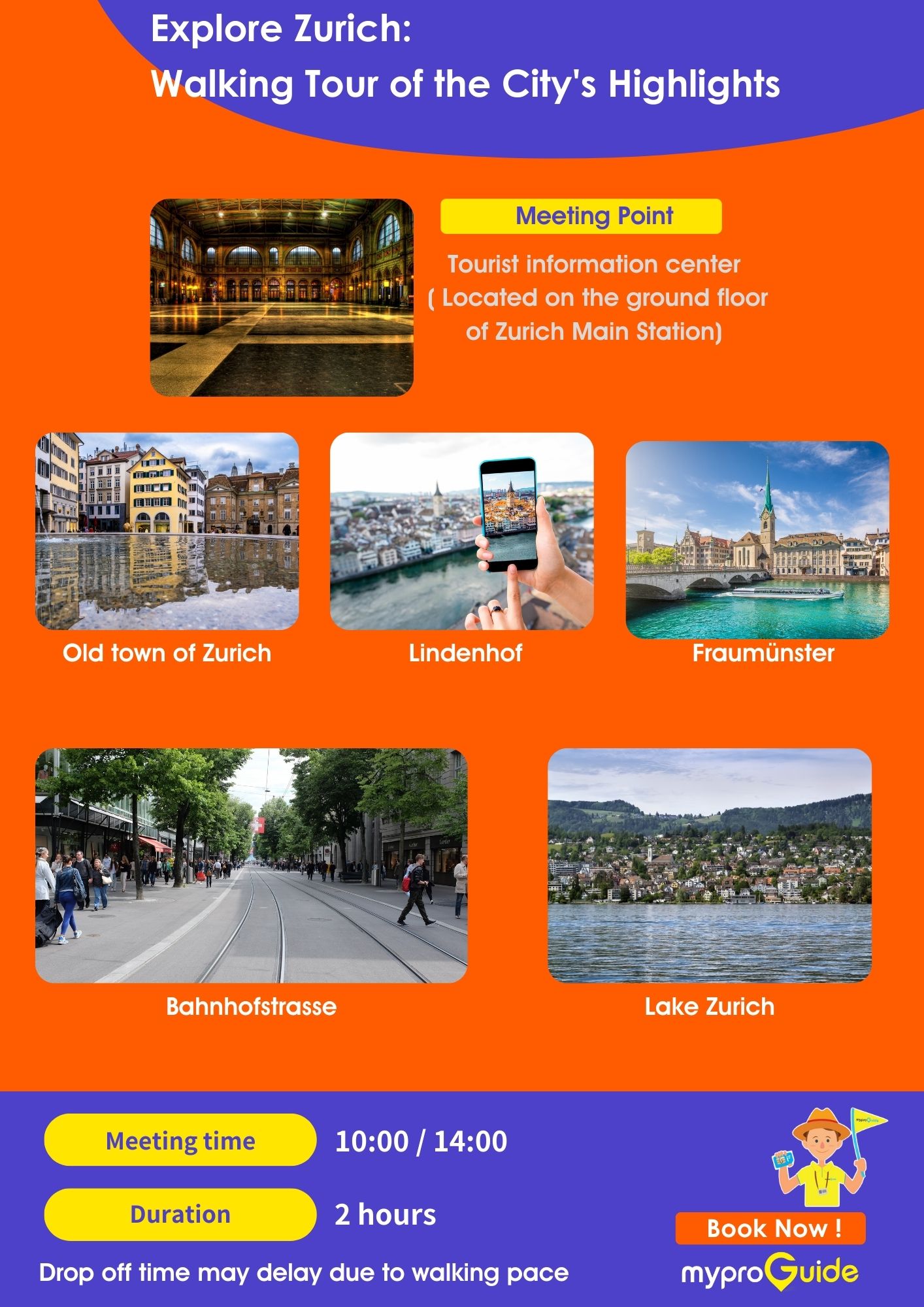 Explore Zurich: Walking Tour of the City's Highlights