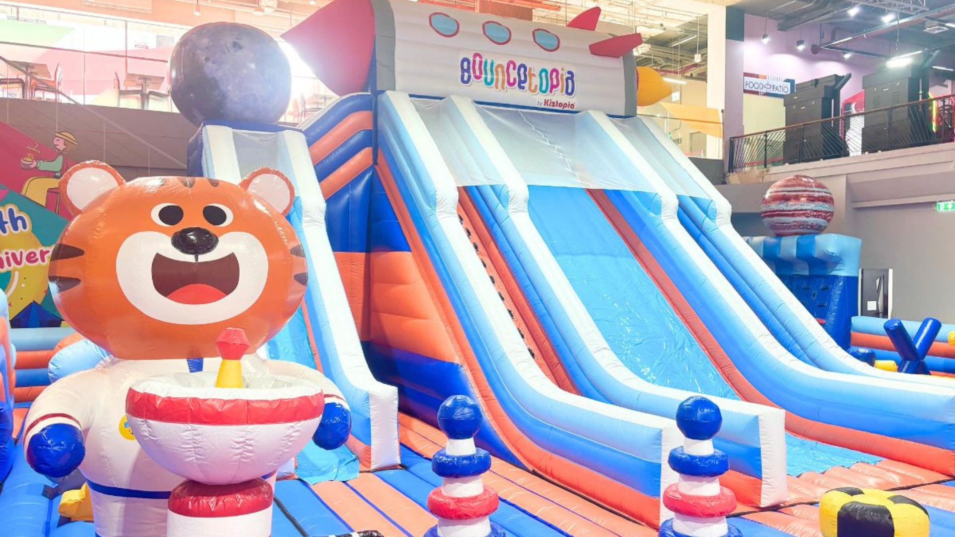 Slide down more than 10 excitement-filled slides and dive into the biggest ball pit zone in the city