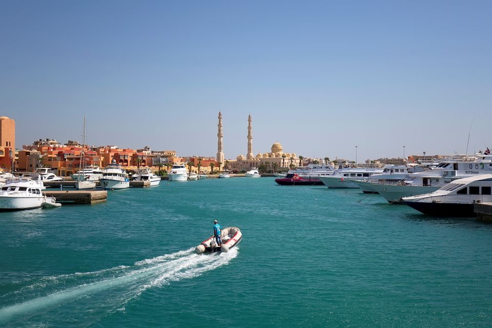 Hurghada: Orange Island Cruise & City tour with Shopping