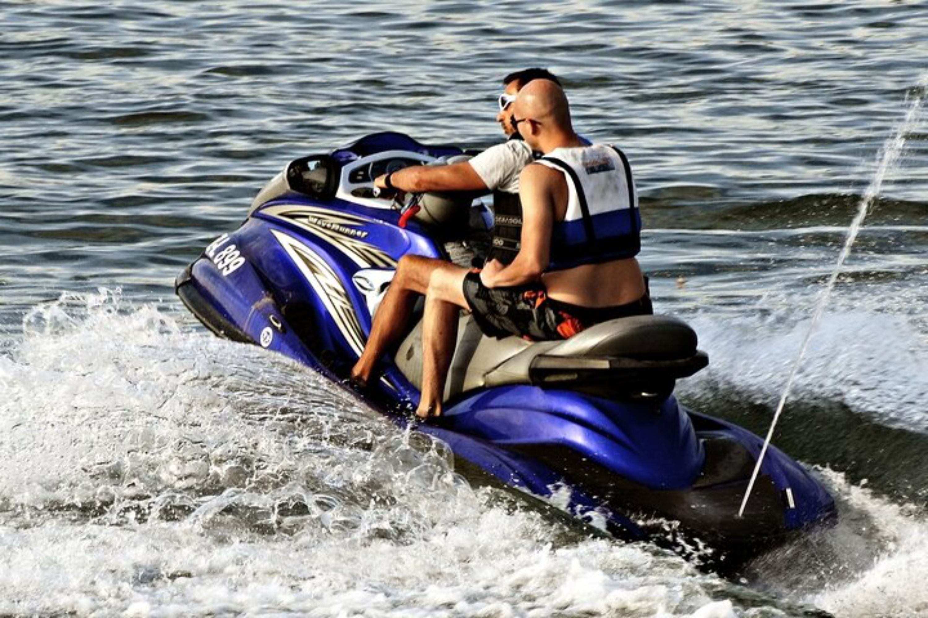 Jet Ski Experience and Pontoon Boat Ride in Biscayne Bay