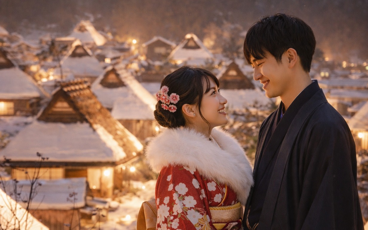 Kyoto Miyama Winter Light Corridor Illumination & Amanohashidate & Ine Boathouse Cruise Day Trip