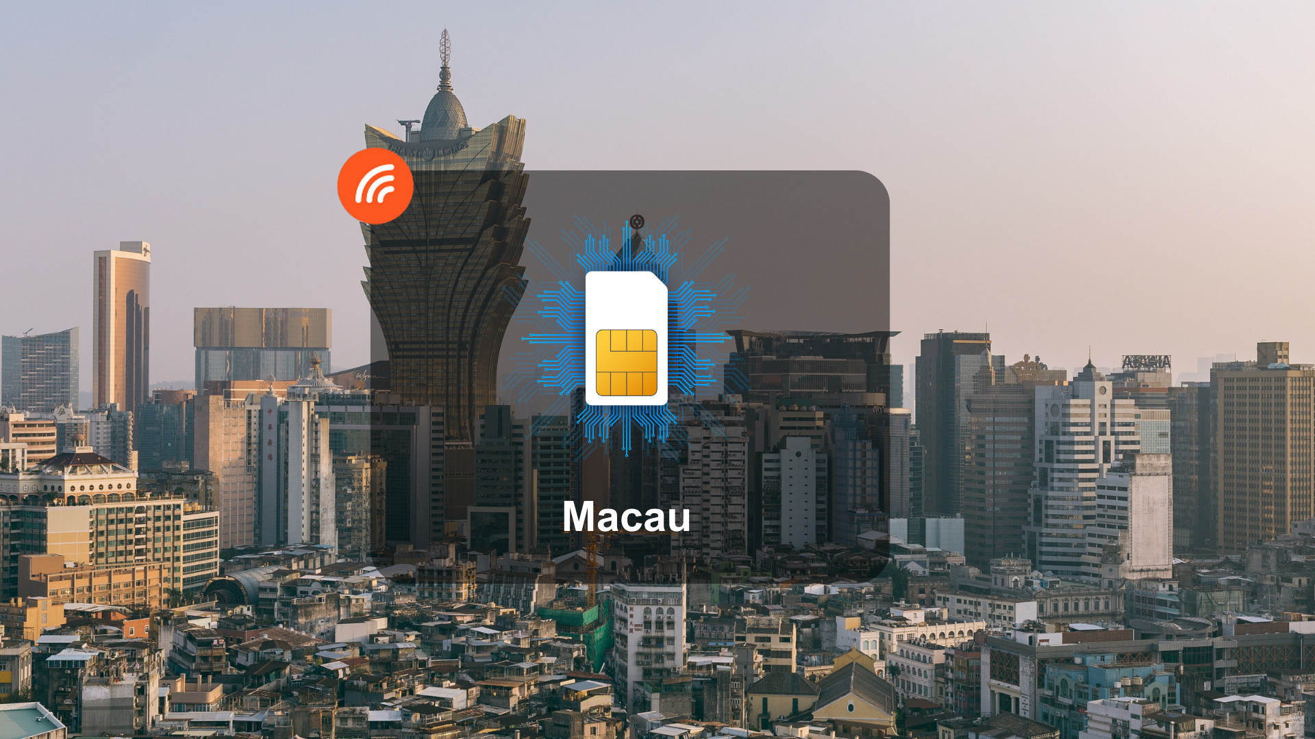 CMLINK Macau 4G/3G Unlimited SIM Card (Pick Up at Shun Tak Center, Sheung Wan, Hong Kong)