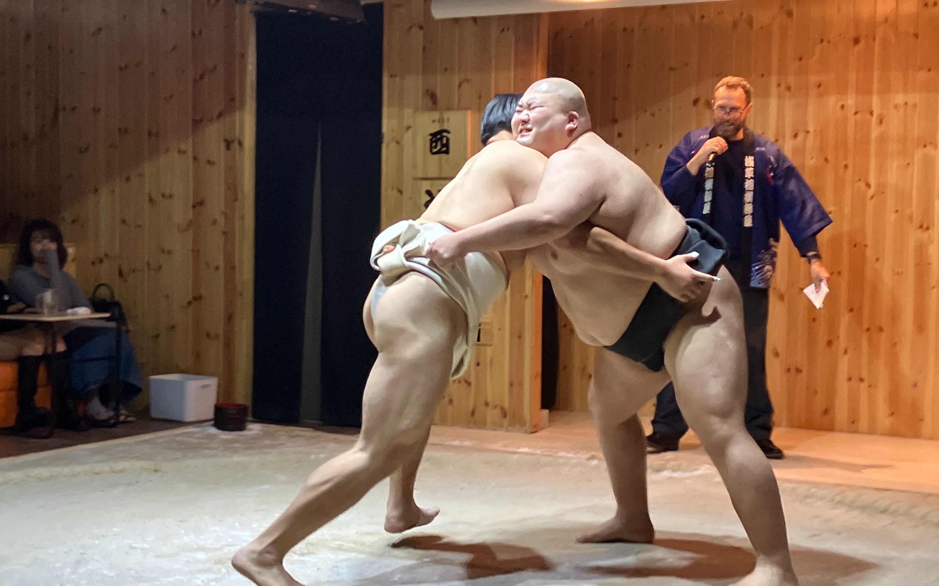 Kyoto Sumo Stable: Sumo Show Ticket with Chicken Chanko Hot Pot