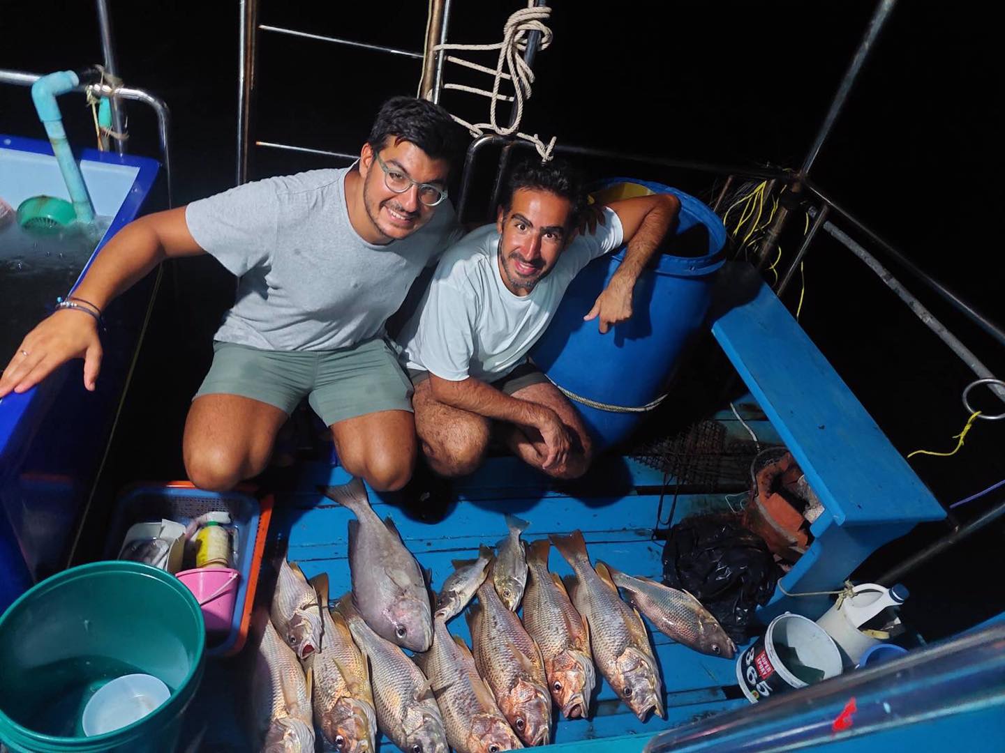 蘇梅島白天 & 夜間釣魚體驗