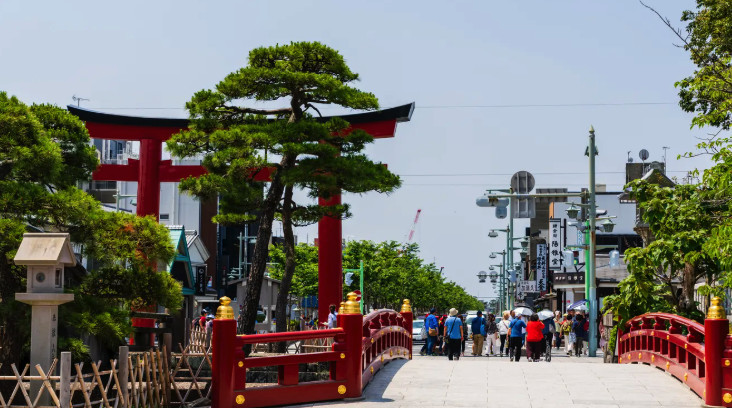 鶴岡八幡宮 二之鳥居 鶴岡八幡宮 二之鳥居