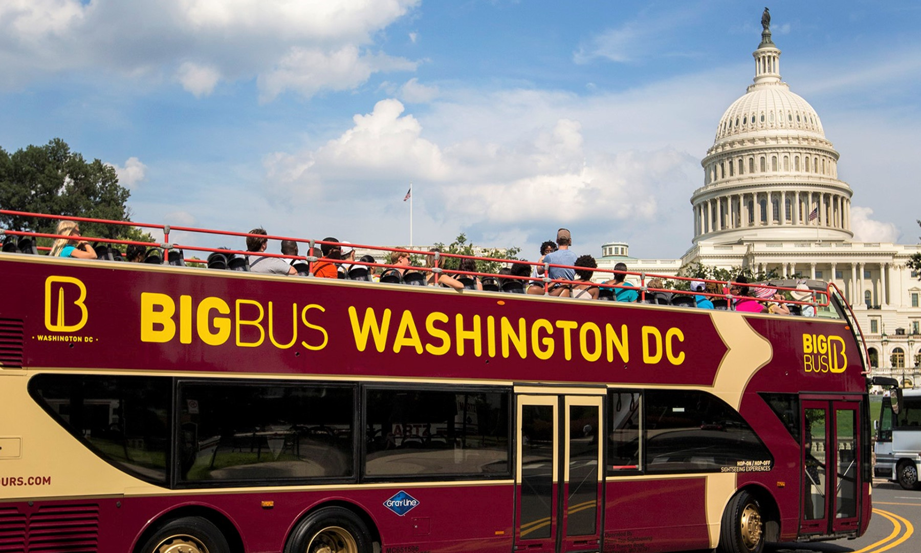 華盛頓特區Big Bus隨上隨下觀光巴士（敞篷）