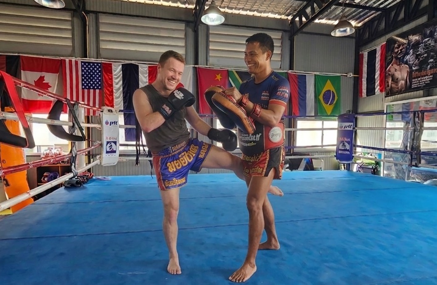 Jimmy Boxing Gym Muay Thai Training Class - The Jas Ramintra Bangkok