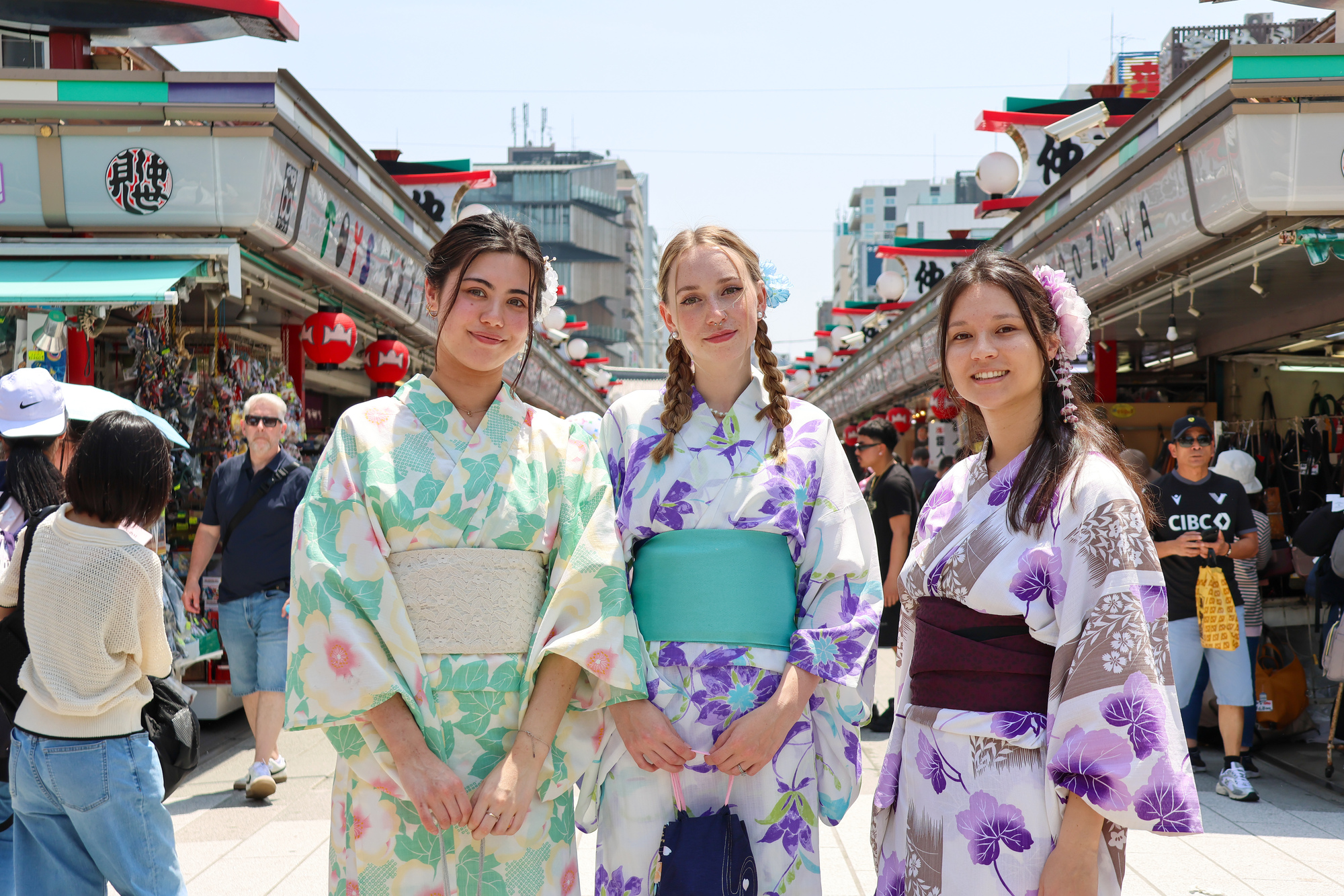 Explore Asakusa Traditions and Food in a Kimono