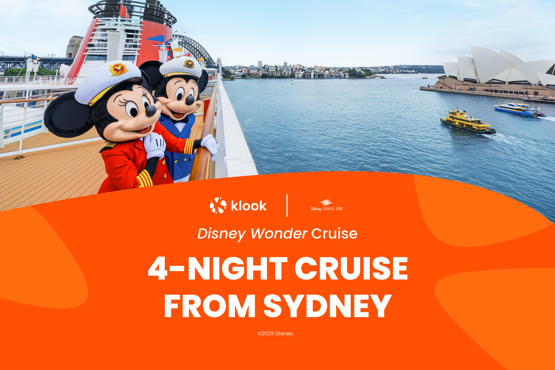 4-Night Cruise from Sydney on Disney Wonder