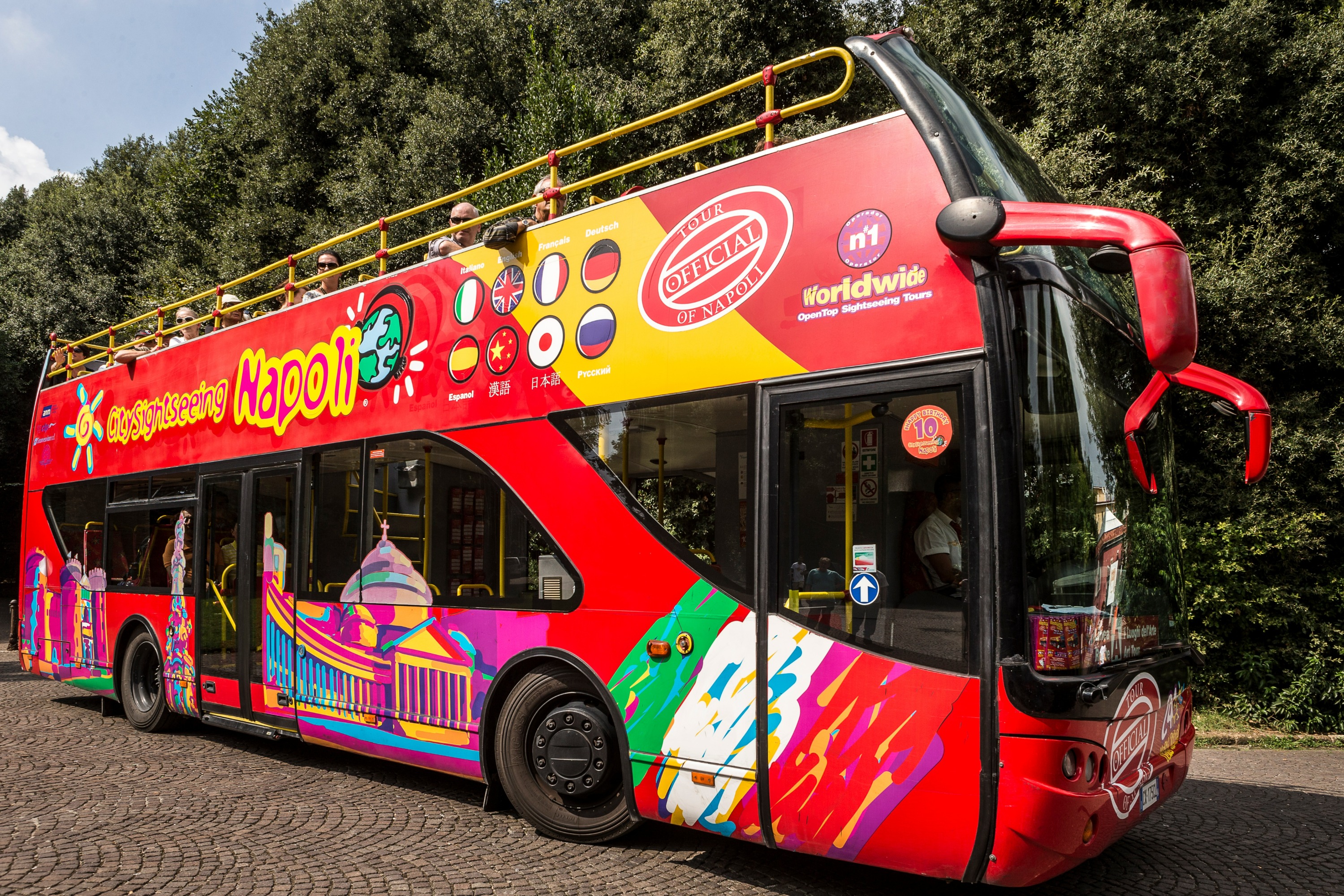 나폴리 시티투어 버스 by City Sightseeing