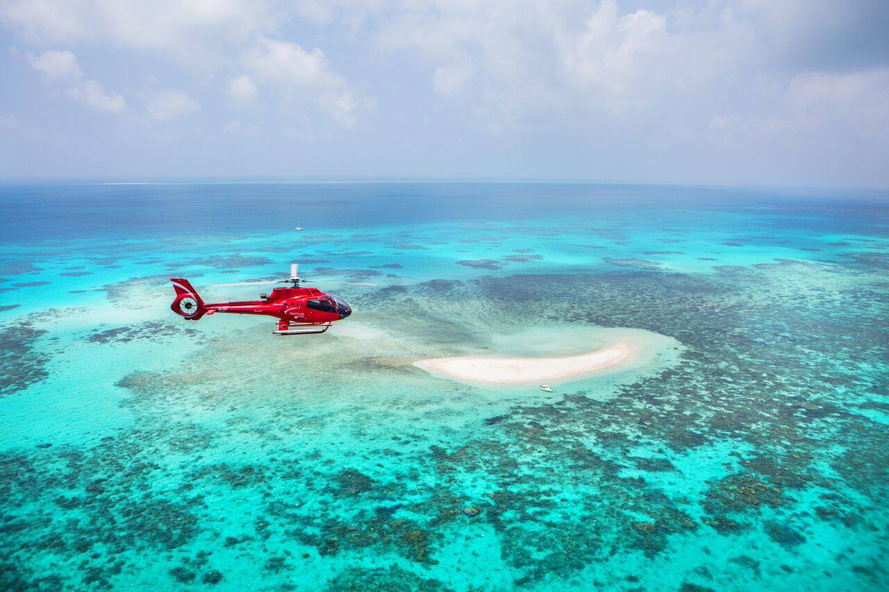 摩爾礁（Moore Reef）直升機飛行 & 風景遊覽一日遊（凱恩斯出發）