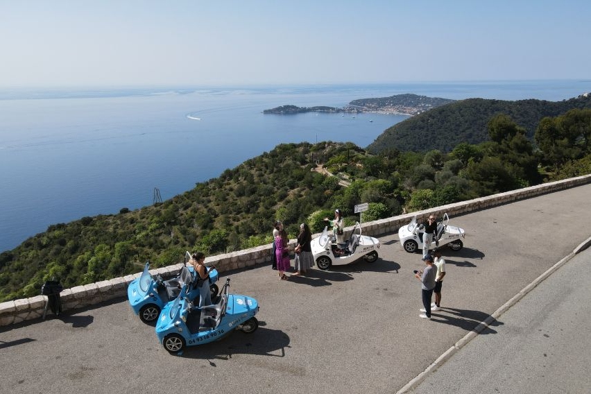 French Riviera Private Tour by Open-Top Car from Nice