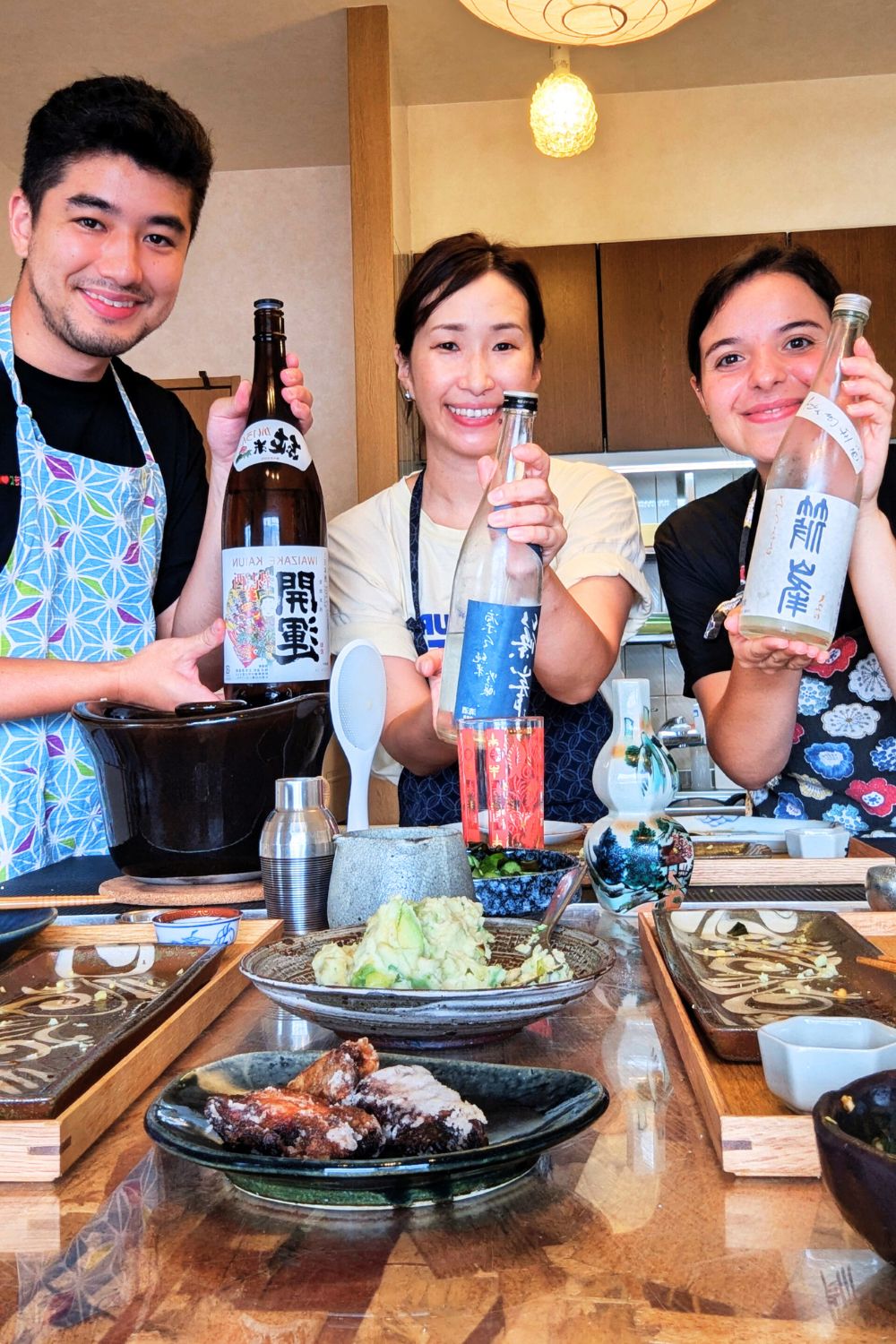 大阪 (Osaka) 美食體驗：日本小吃和清酒課程