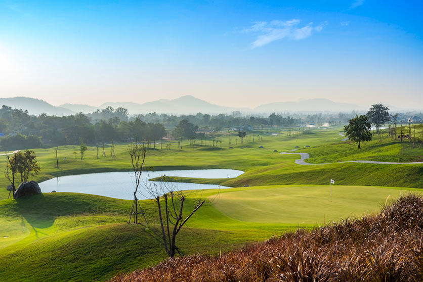 Golfing at Black Mountain Golf Club, Hua Hin