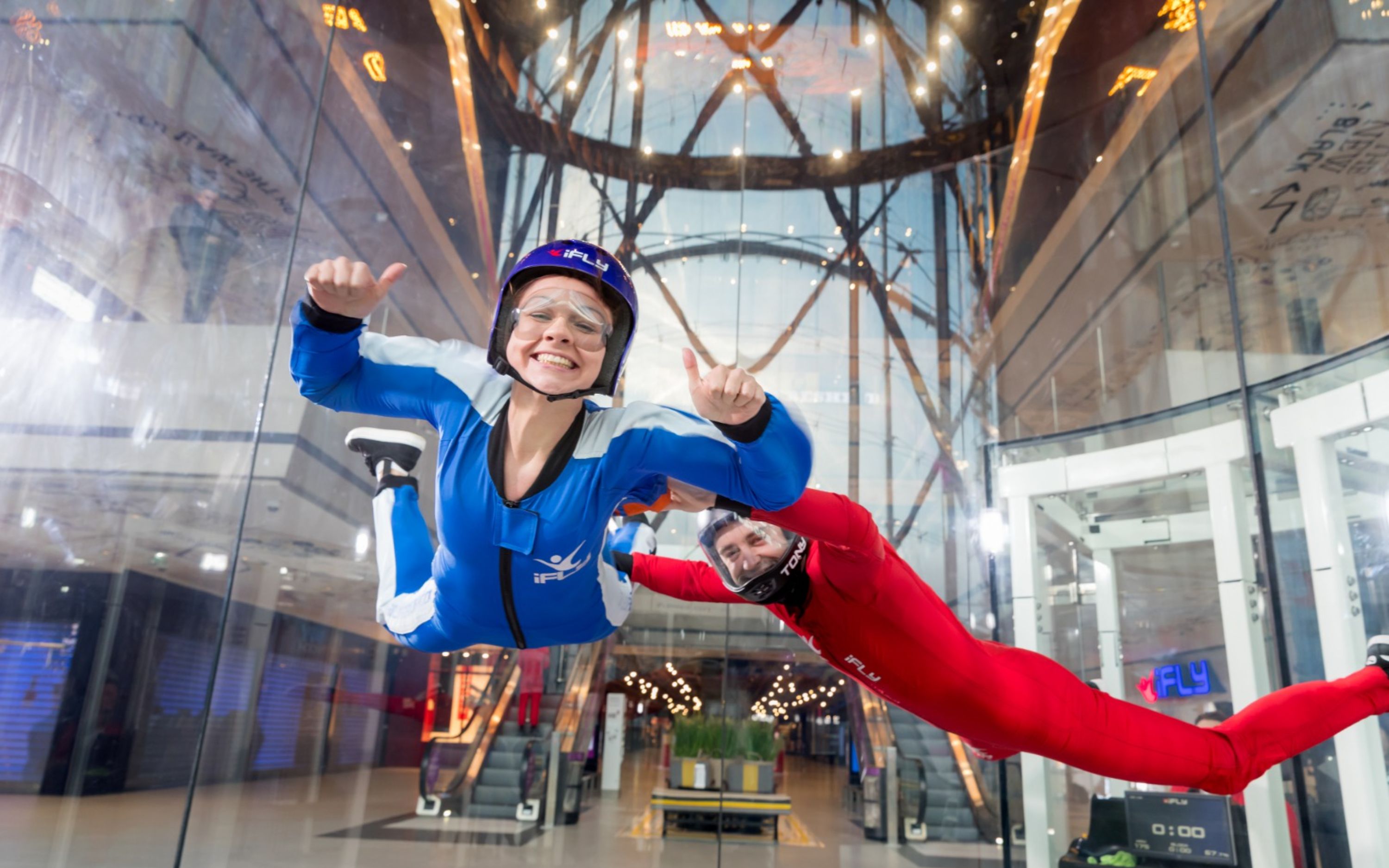 Try out an exciting flying challenge during your trip to Melbourne at iFLY