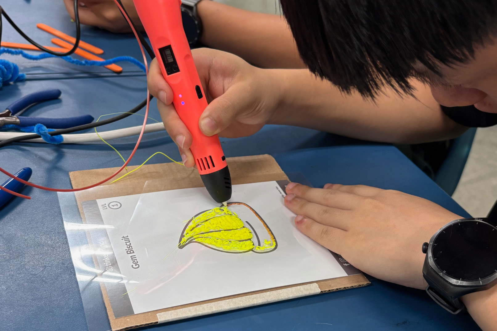 3D Pen Art Jamming Workshop in Singapore