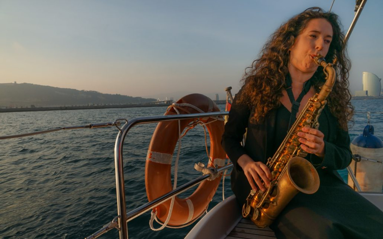 Sunset Sailing with Live Spanish Guitar or Saxophone