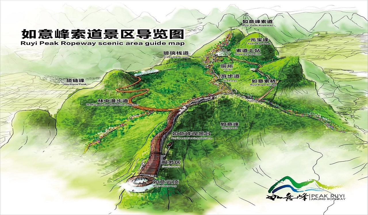 如意峰索道景區