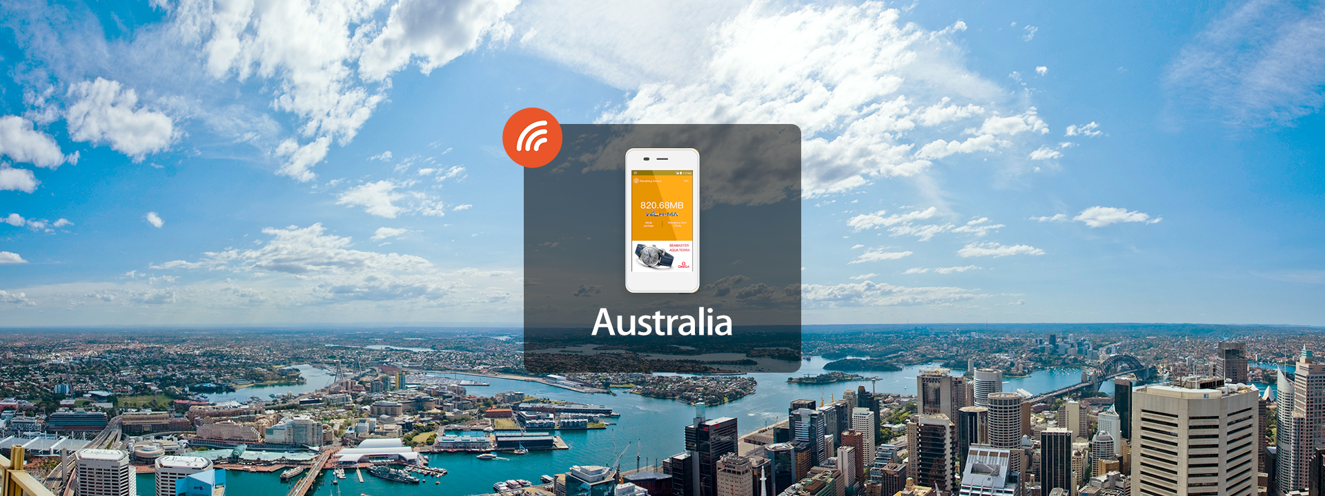澳洲4G隨身WiFi（珀斯機場領取）