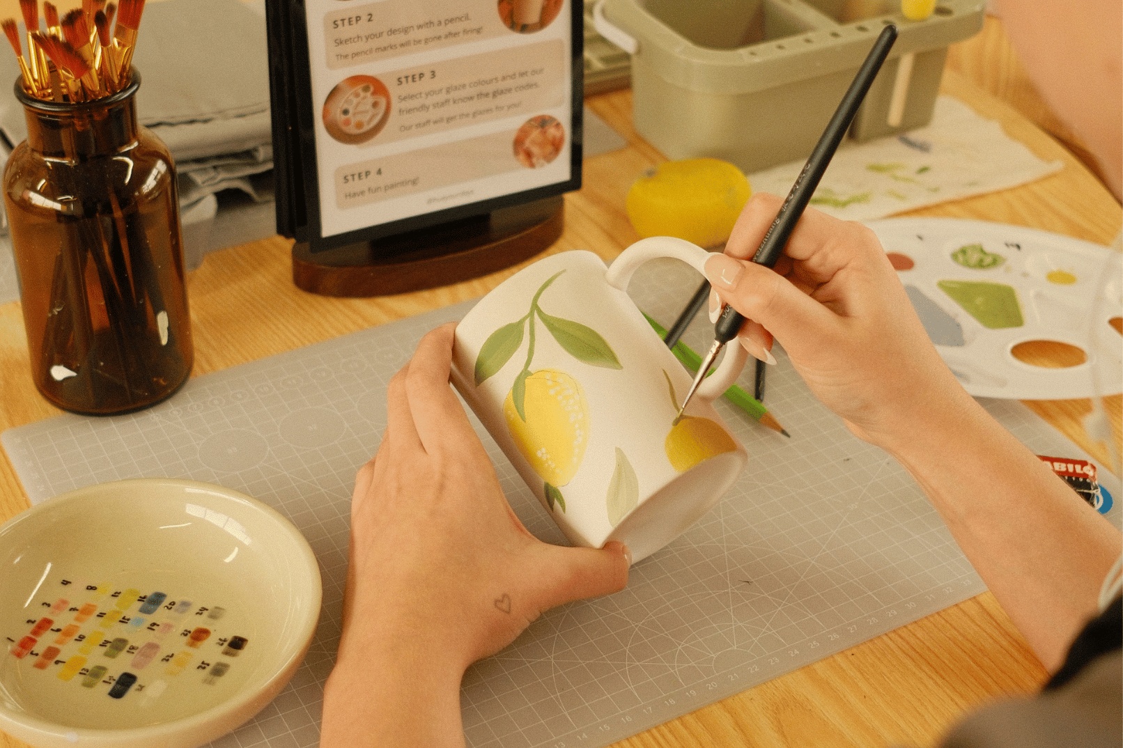 Pottery Painting Workshop in Singapore