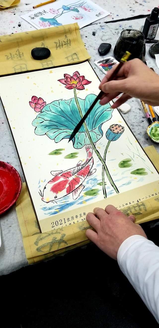 Bing Shu Lab | Chinese Painting Calendar Workshop | Chinese Art