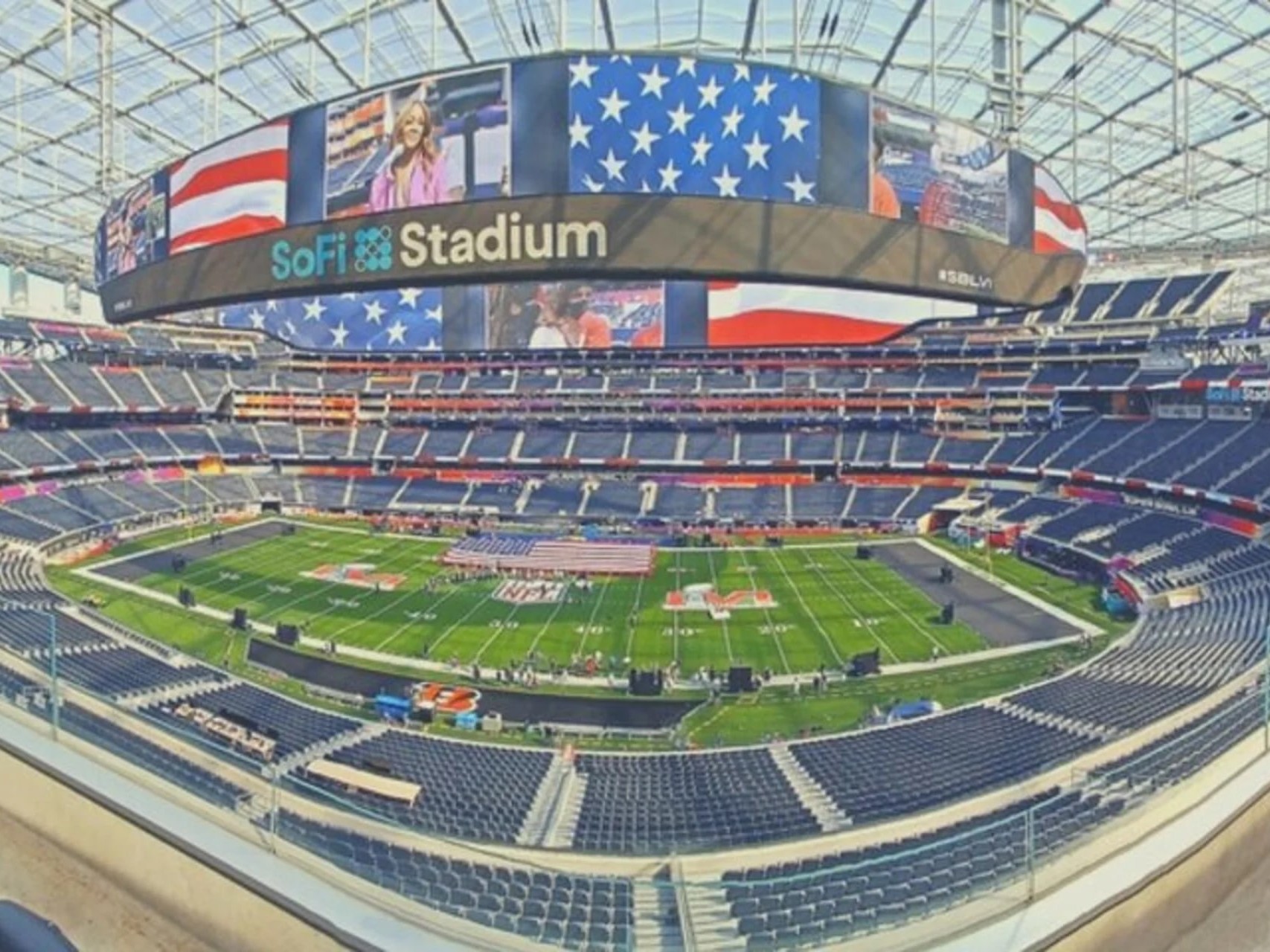洛杉磯充電器足球隊主場比賽（SoFi Stadium）