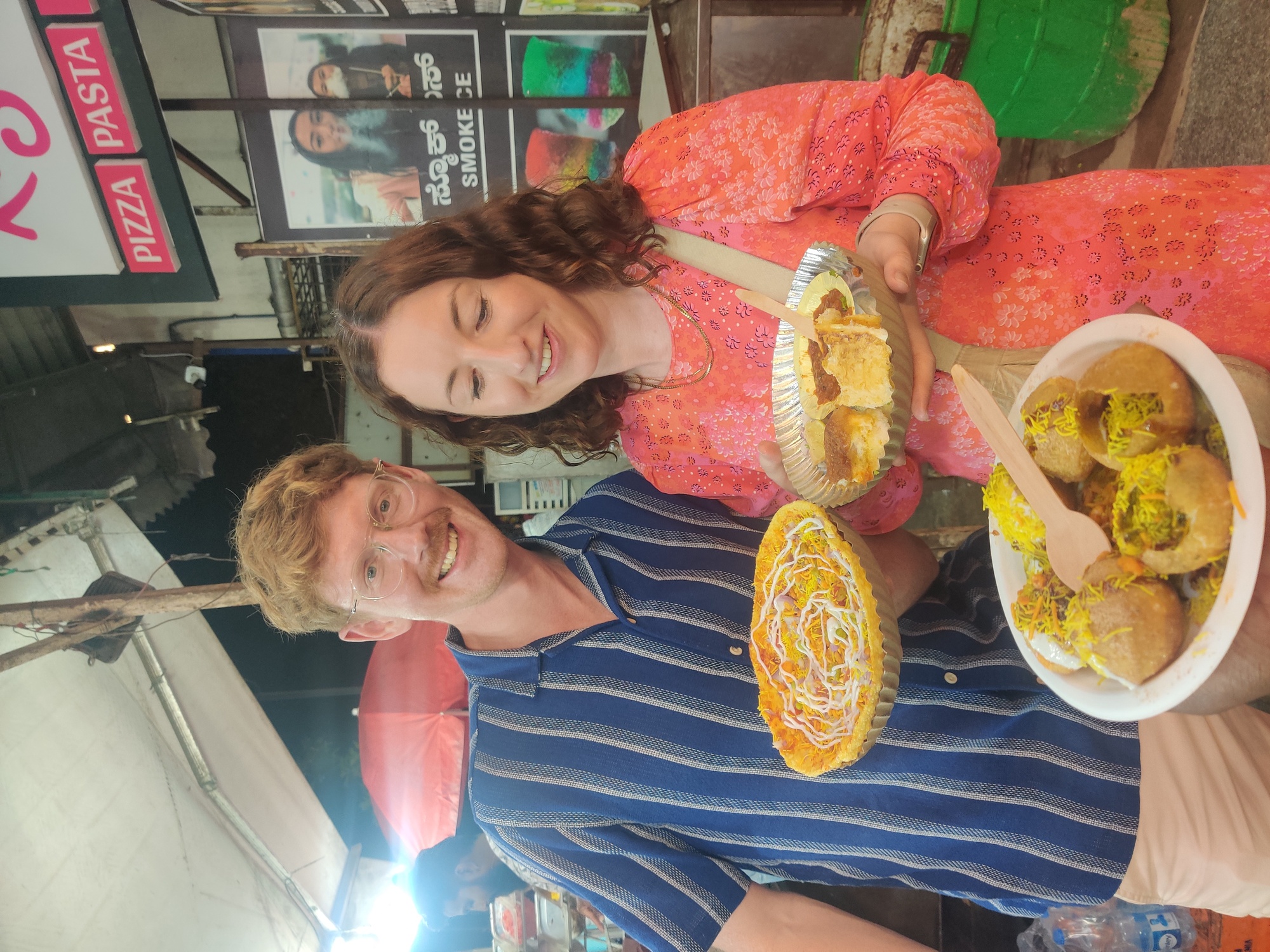 Bangalore : Evening Food Street Walk and Market Visit