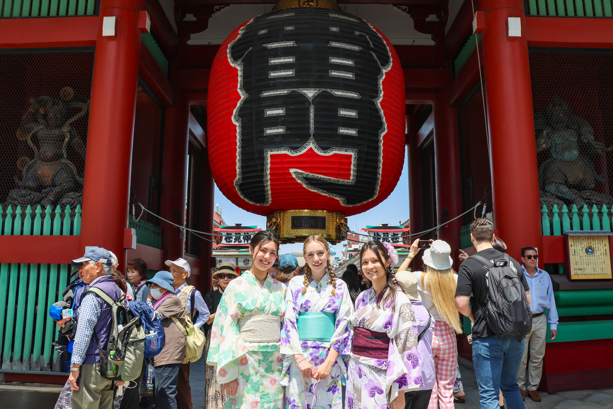 Explore Asakusa Traditions and Food in a Kimono