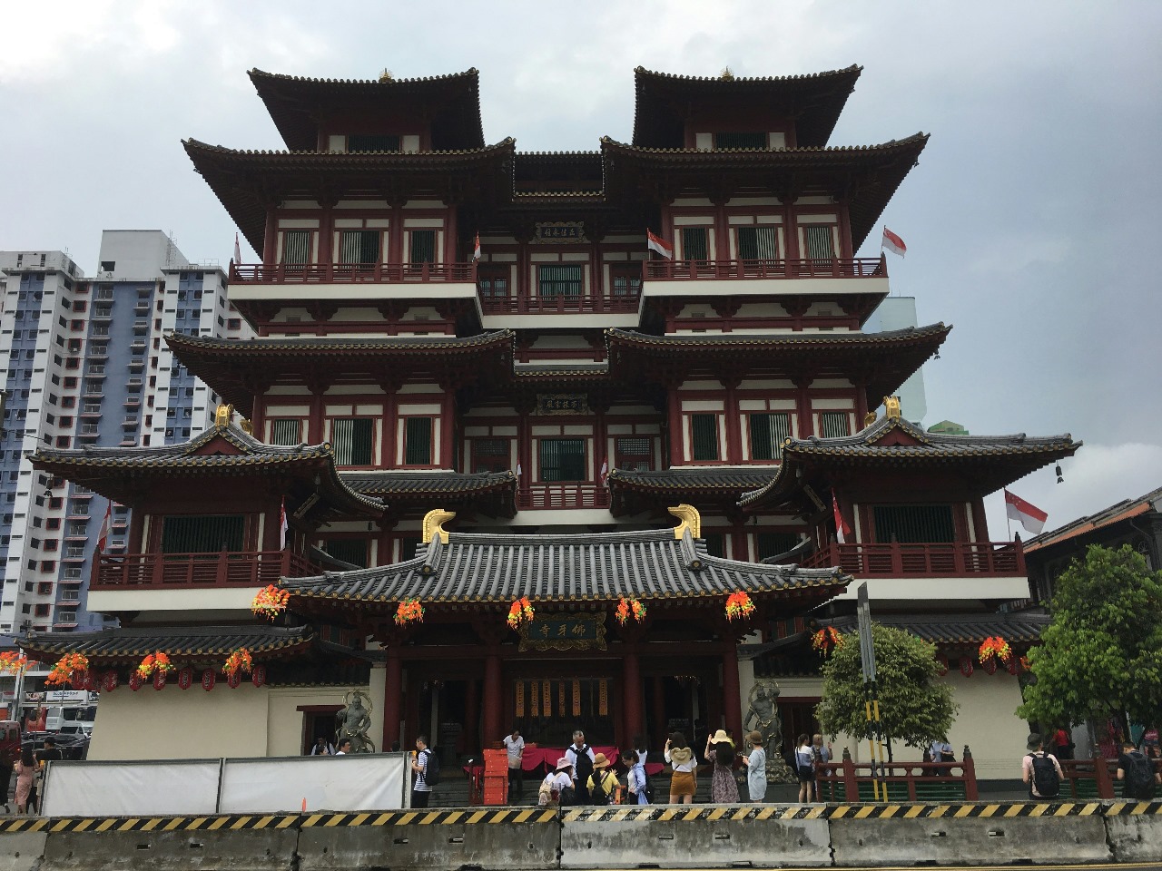 新加坡寺廟徒步之旅