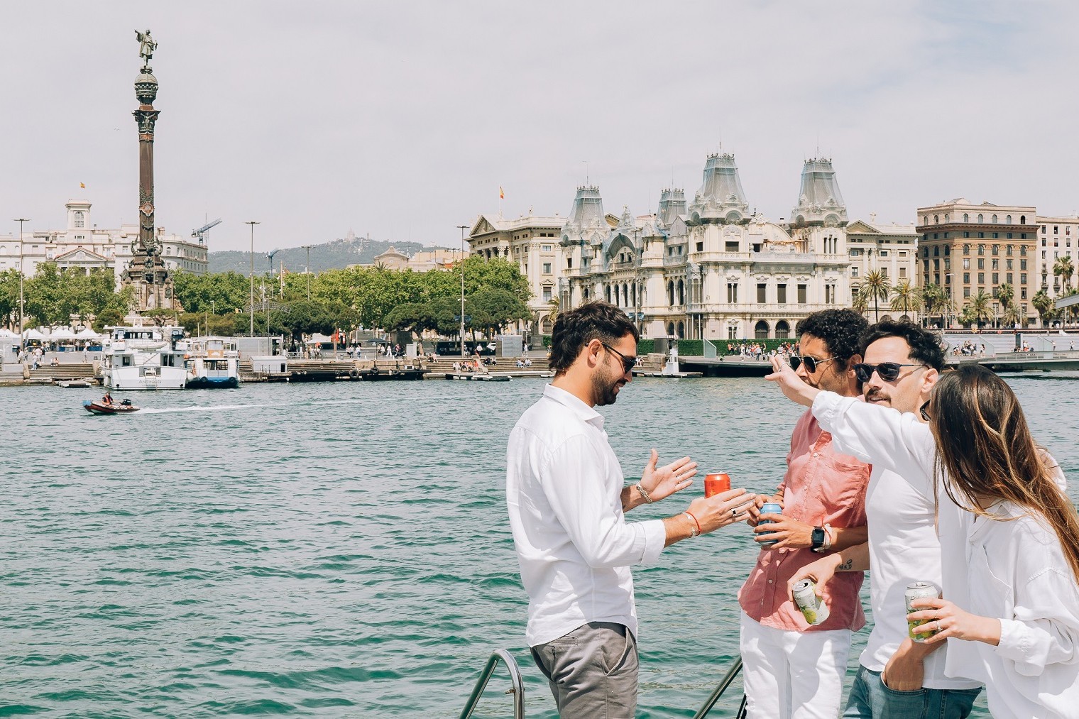 Ecological Coastal Cruise Experience in Barcelona 