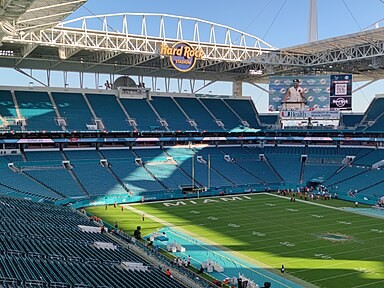 Miami Dolphins Football Game at Hard Rock Stadium