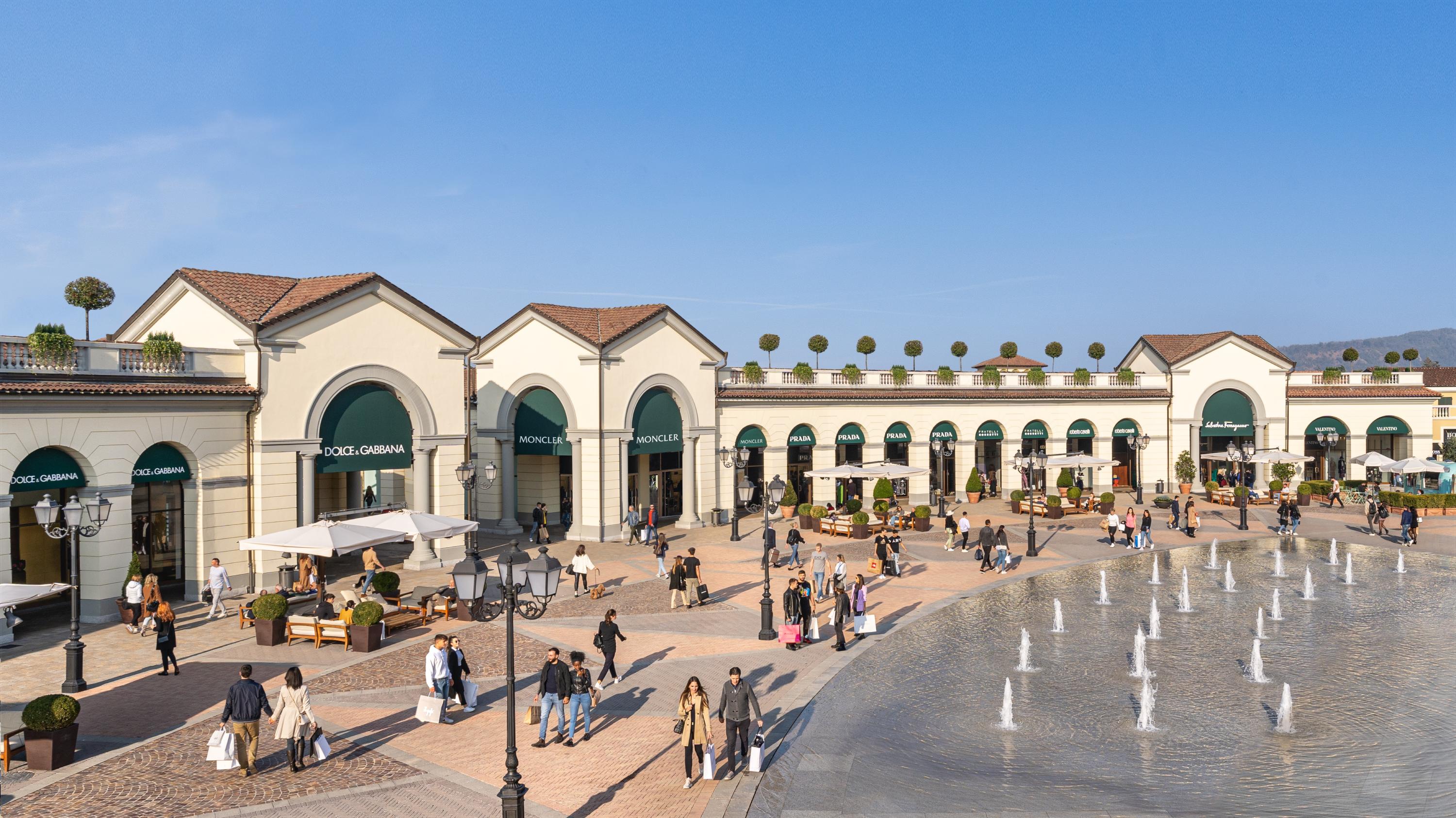 Serravalle Designer Outlet Shopping Trip from Milan