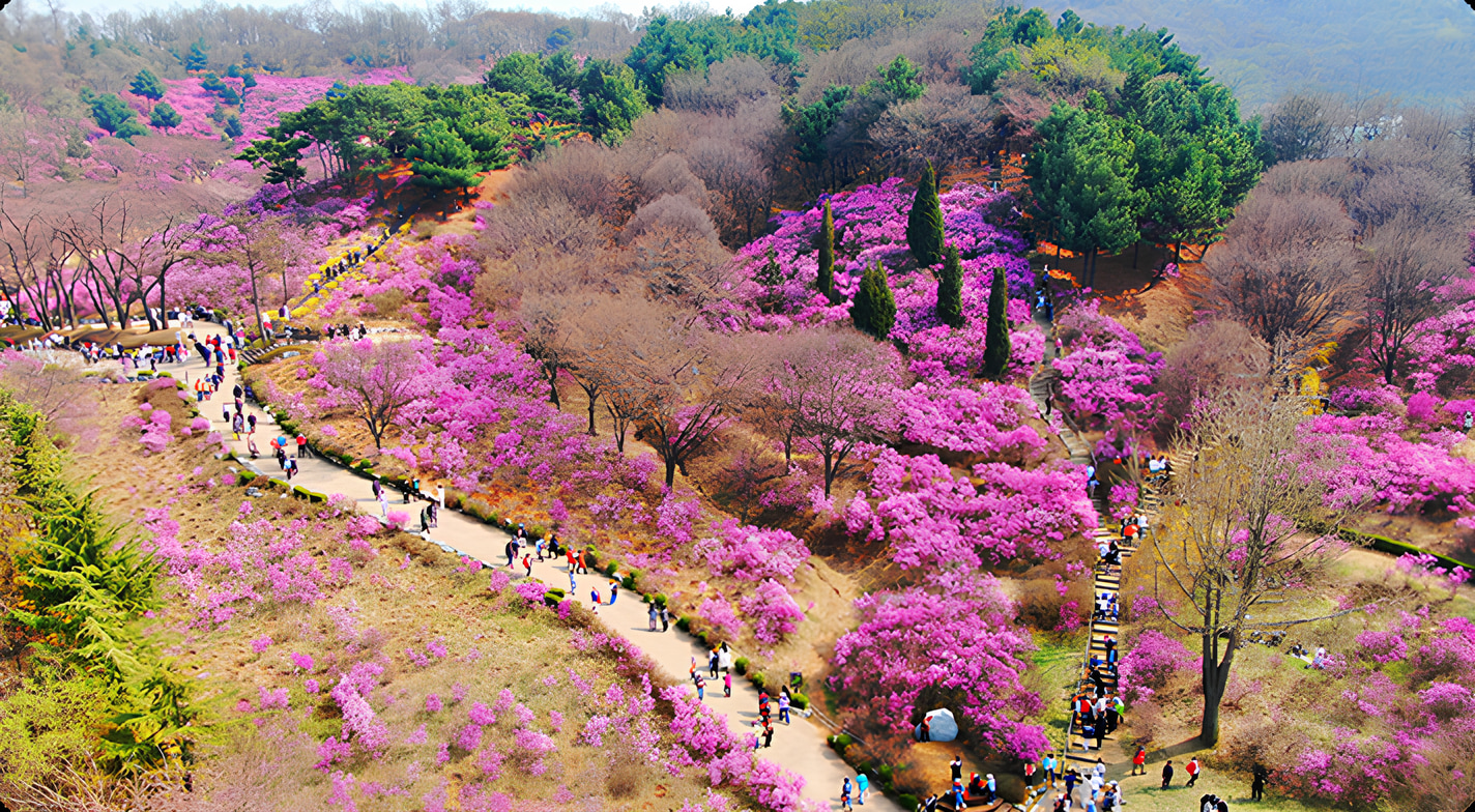 首爾出發：富川春花之旅——櫻花與杜鵑