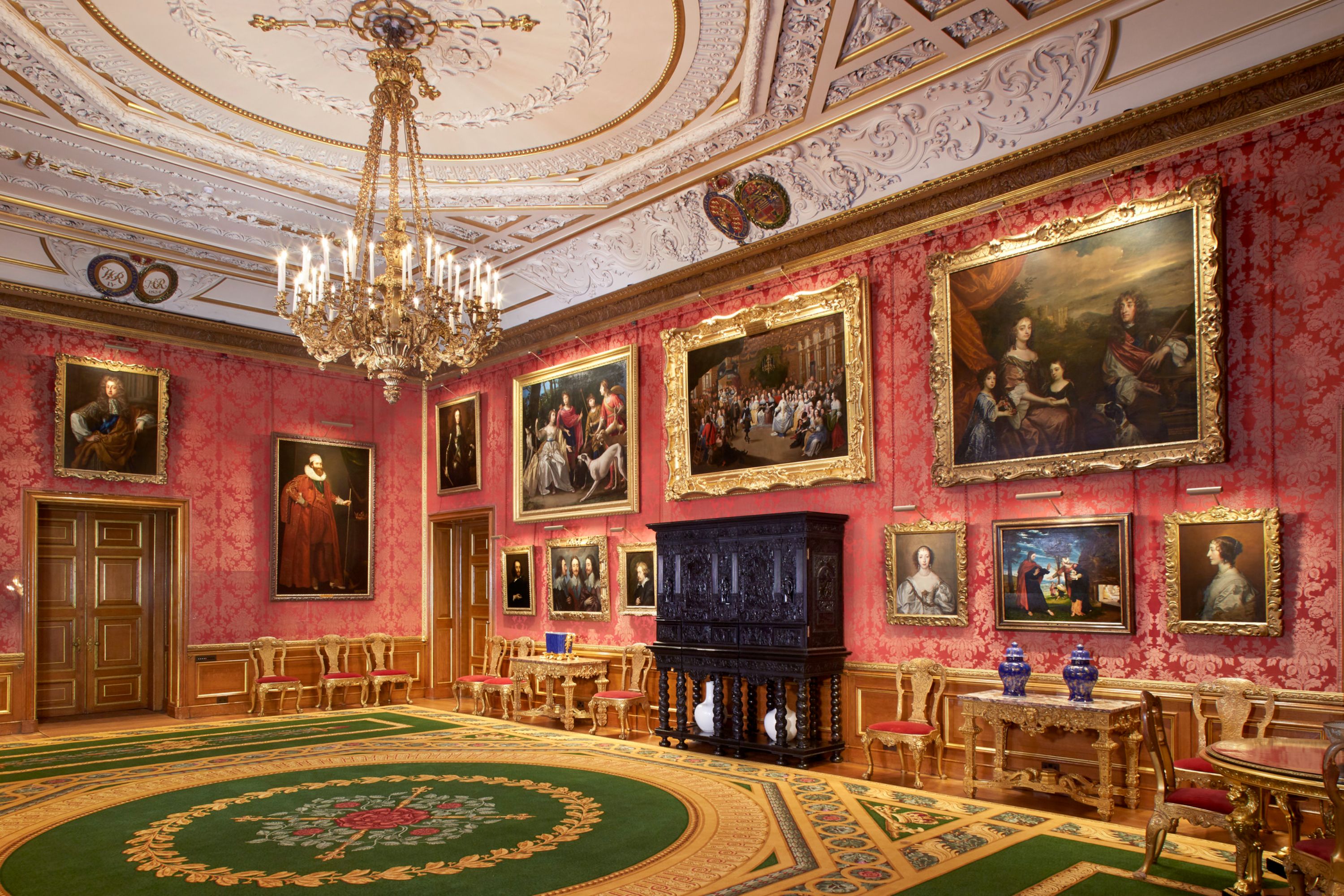 女王會客廳 (The Queen’s Drawing Room) 裝飾典雅，讓您一窺皇室生活 © Royal Collection Enterprises Limited 2024 | Royal Collection Trust