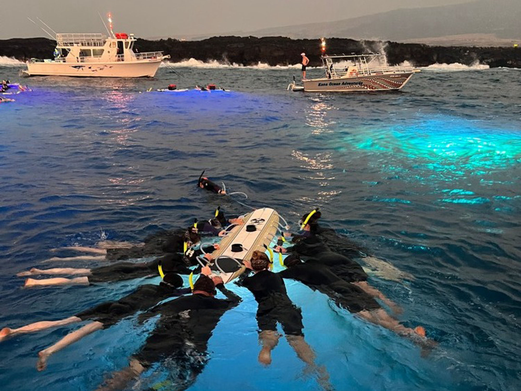 Manta Ray Night Snorkeling in Big Island