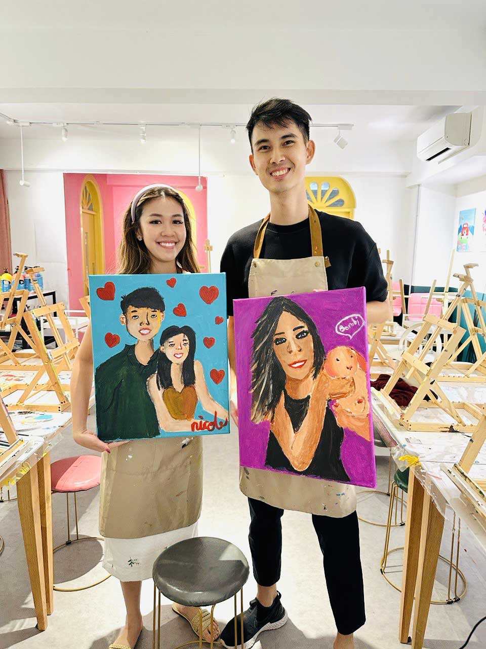 Couple Art Jamming Experience by Paintblush
