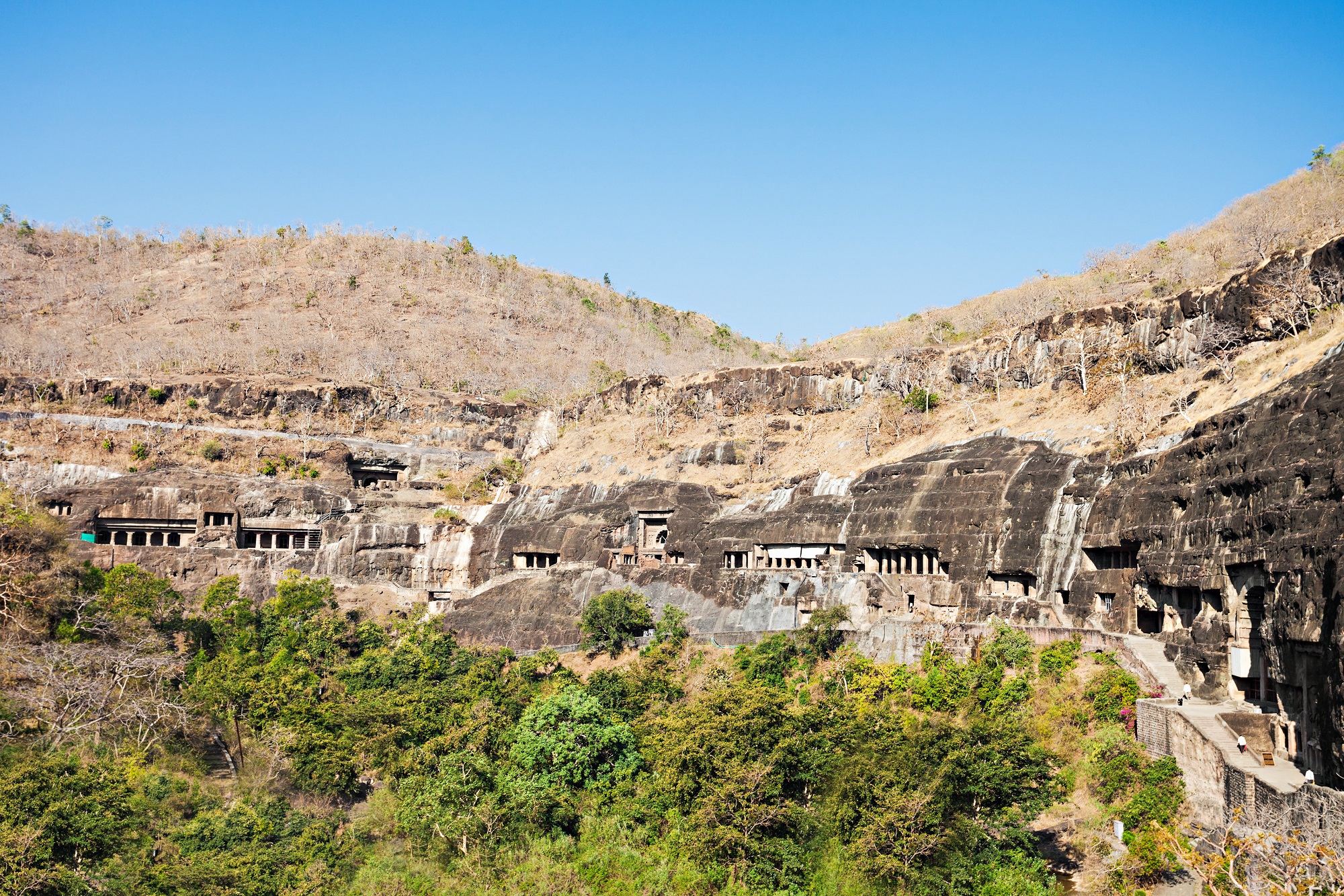 Ajanta and Ellora Caves Private 2-Day Tour From Aurangabad