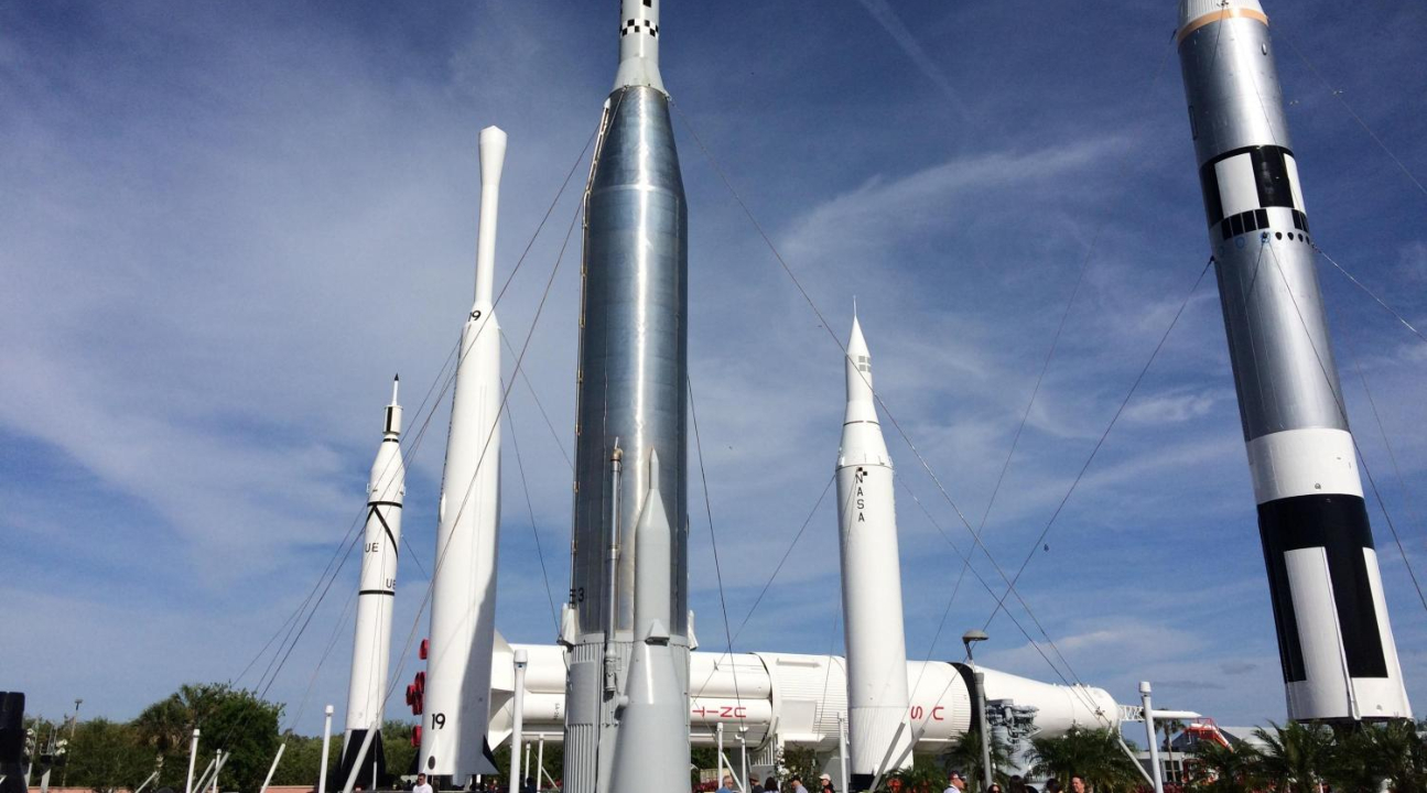 rockets in the Rocket Garden