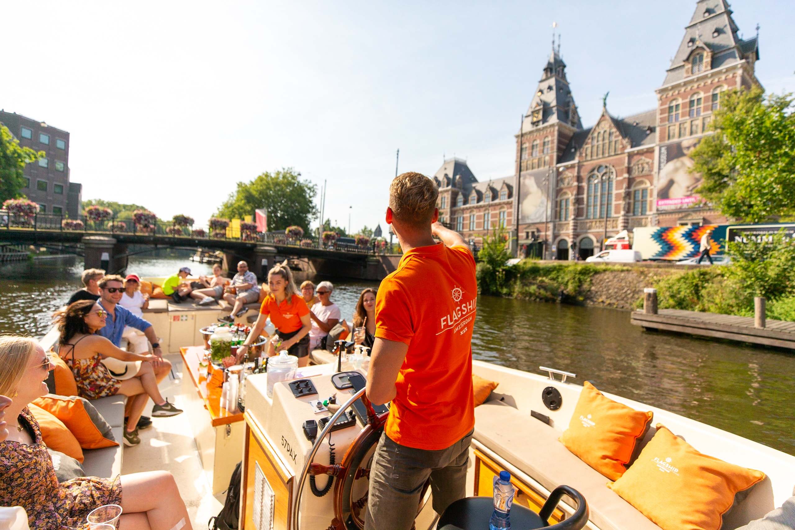 Amsterdam Luxury Boat Canal Cruise Tour