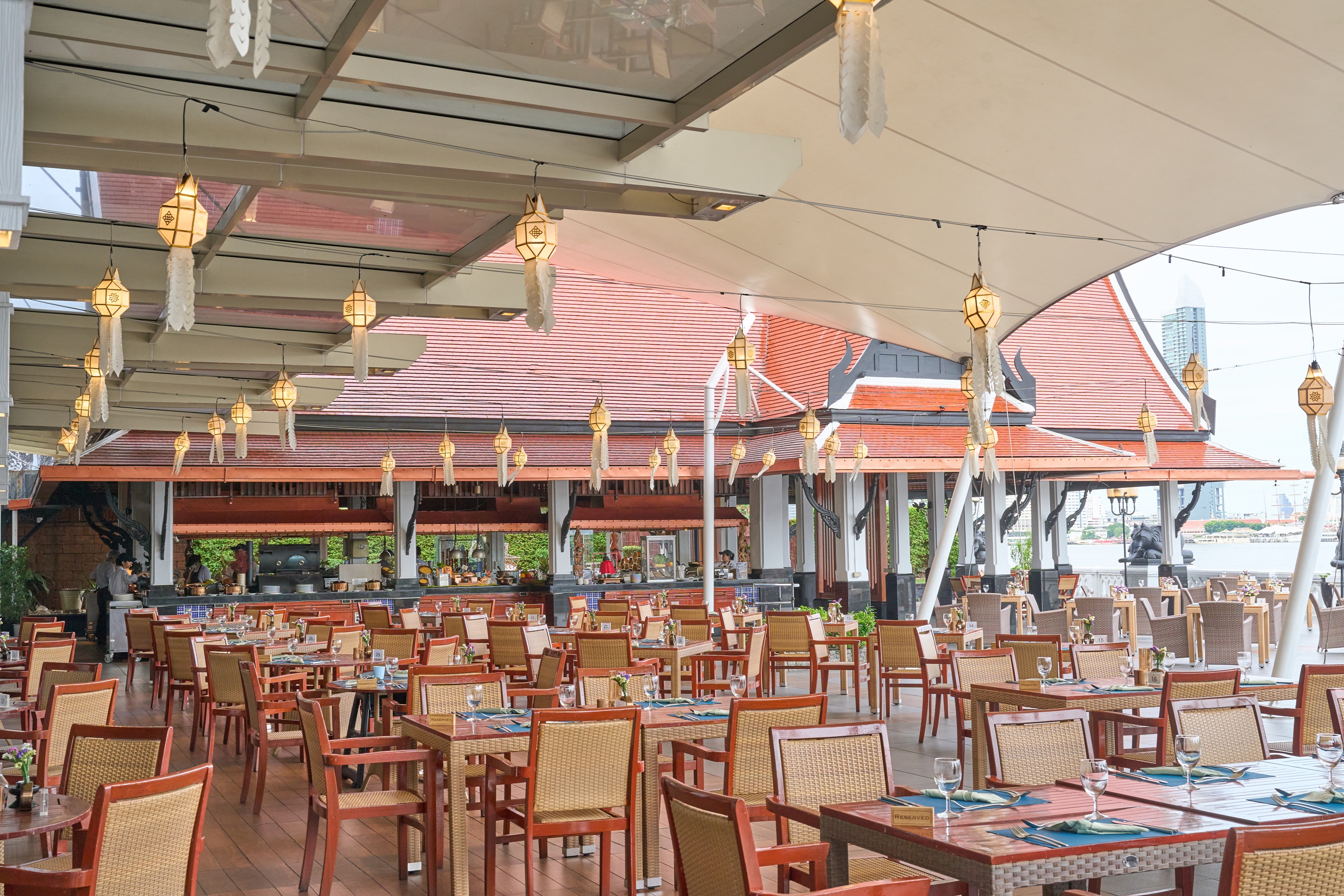 曼谷安納塔拉河畔度假村 Riverside Terrace 餐廳