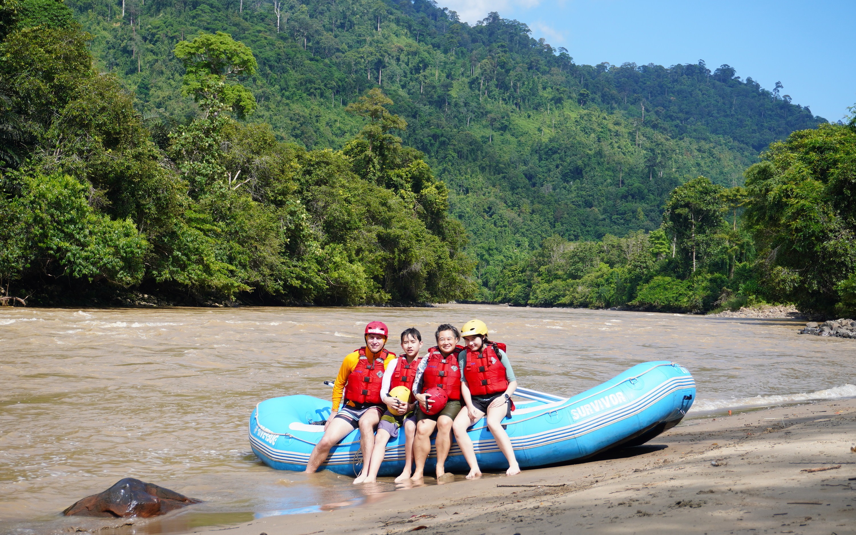 Padas White Water Rafting in Sabah 